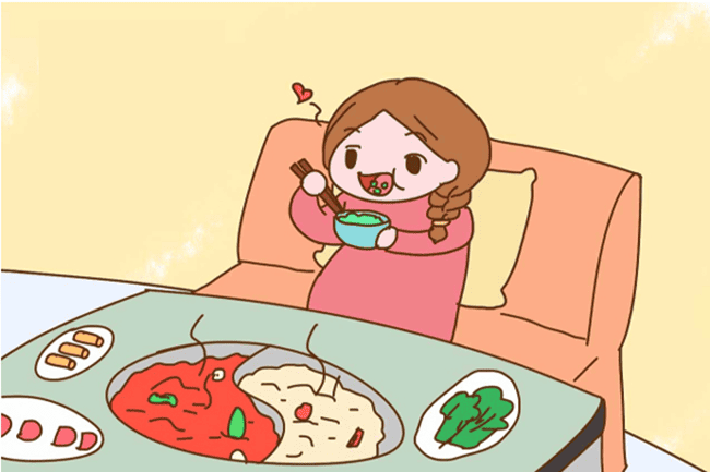 Dù thèm ăn nhưng mẹ nhớ kiểm soát cân nặng hợp lý nhé!